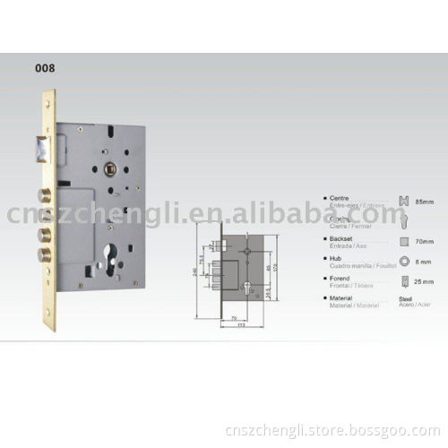 Door lock body